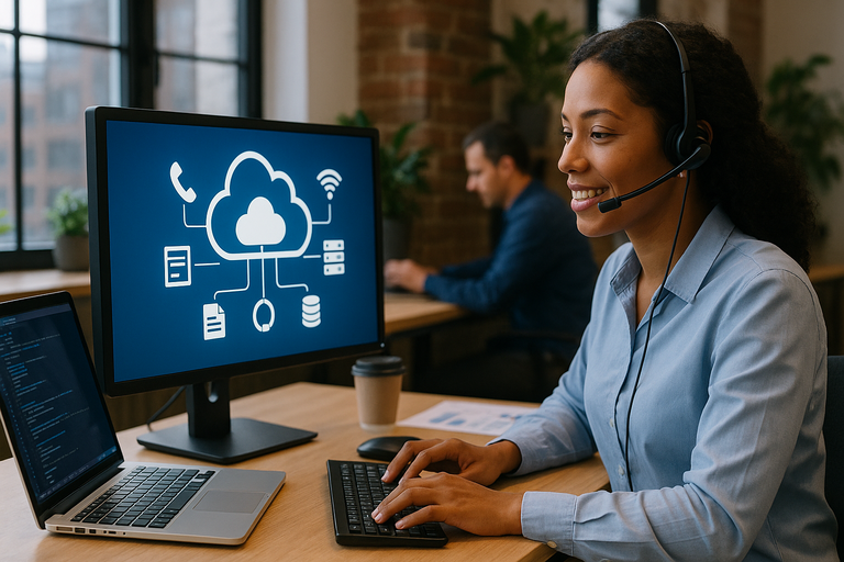 Architectures and deployment models for AI sales call bots