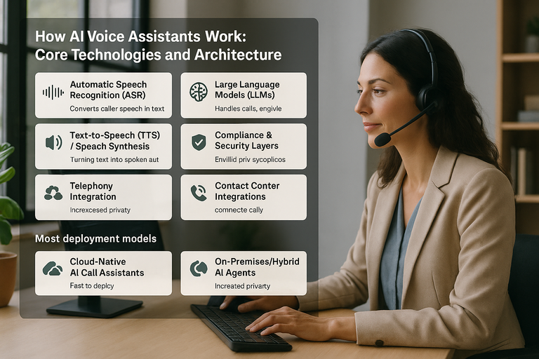 Core technologies powering AI call assistants