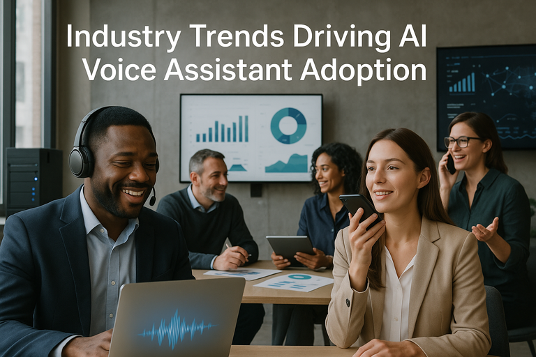 Industry trends driving AI voice assistant adoption