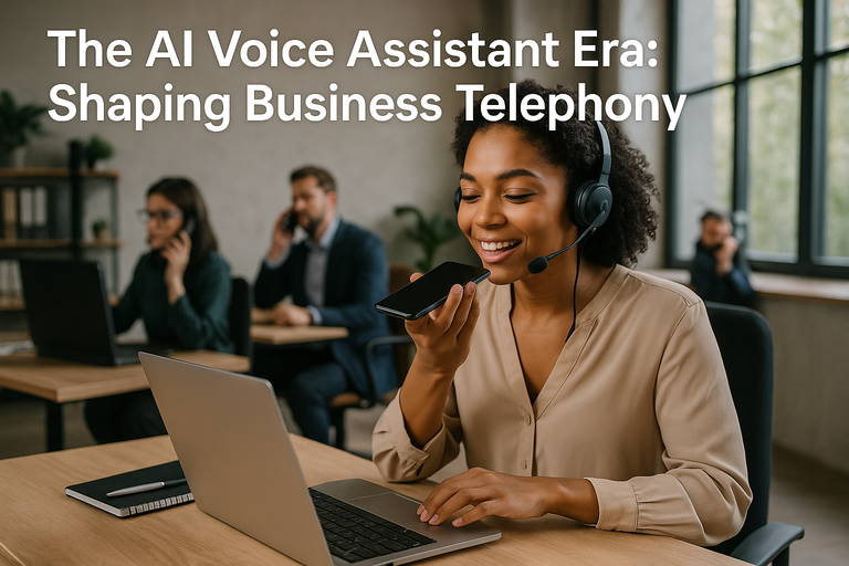 The AI Voice Assistant Era Shaping Business Telephony with AI sales call bot technology