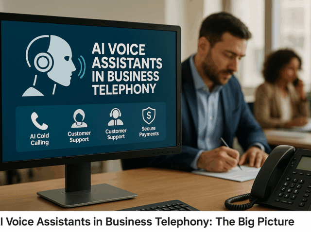 AI Voice Assistants for Business Telephony: From Cold Calls to Agentic Workflows