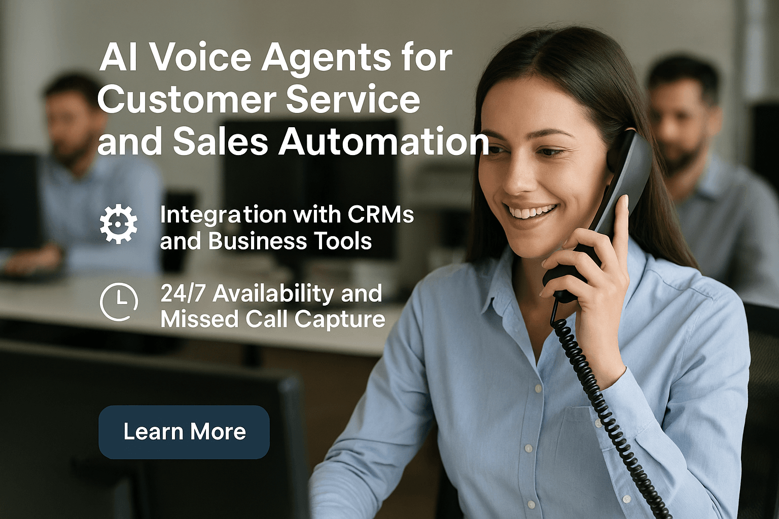 AI voice agent integrating with real estate CRM for 24/7 buyer enquiry capture